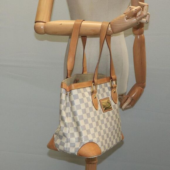 Louis Vuitton Hampstead White Canvas Tote Bag (Pre-Owned) - Picture 15 of 16